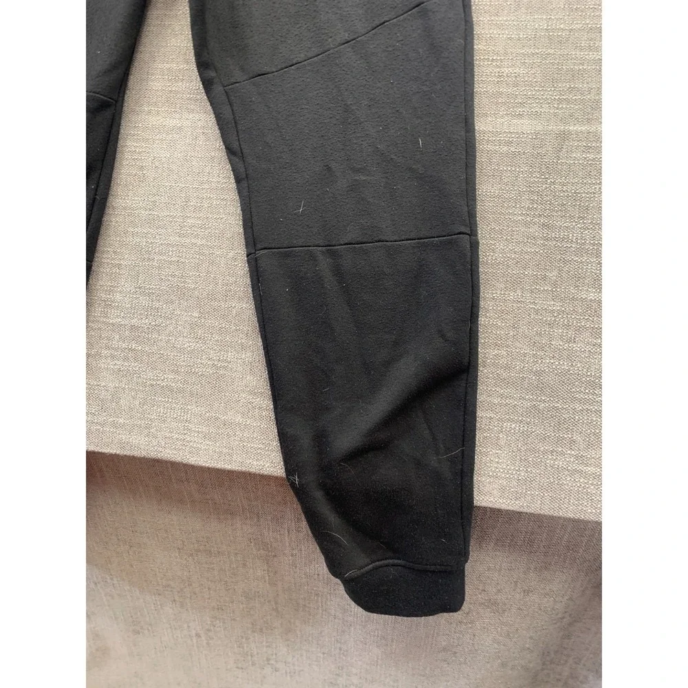Brooklyn Cloth Joggers Pants Mens L Black Elastic Waist Performance Tapered‎ Leg